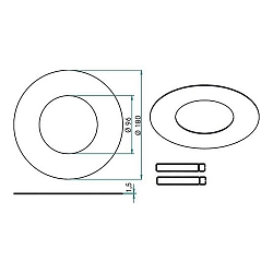 Adapter, chroom