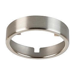 Adapter, nikkel mat