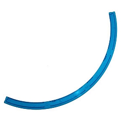 Colour ring set (3pc.) for surface luminaire SUNNY (BRUM-12209073) - changes indirect light from white to coloured light, blue