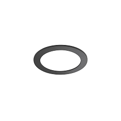 ring MUNA MICRO round, black matt