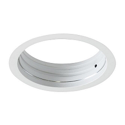 Inbouwframe COUPLED rond, wit
