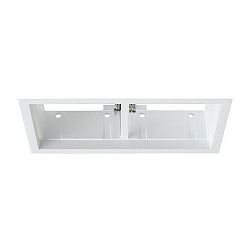 Inbouwframe COUPLED hoekig, wit