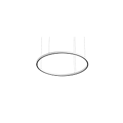 Pendelarmatuur DEVON � 120CM voor BAP, Bluetooth aanstuurbaar IP20, gepoedercoat, wit mat dimbaar