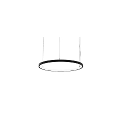 Pendelarmatuur ANDROS IN � 80CM Bluetooth aanstuurbaar IP20, gepoedercoat, zwart mat dimbaar