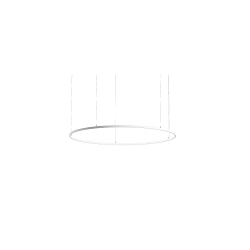 Pendelarmatuur ANDROS IN � 180CM DALI aanstuurbaar IP20, gepoedercoat, wit mat dimbaar