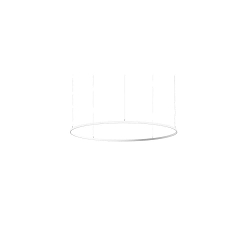 Pendelarmatuur ANDROS OUT � 180CM DALI aanstuurbaar IP20, gepoedercoat, wit mat dimbaar
