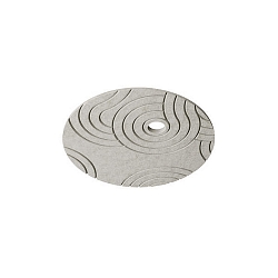 acoustical element SILENTIUM (STRUCTURE) 89.5CM round, asymmetrical, beige