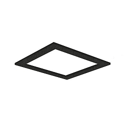 acoustical element SILENTIUM SQUARE 79.5CM square, black