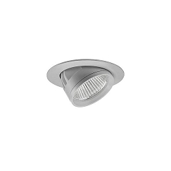 Plafondinbouwarmatuur ARTEMIS MINI rond, direct IP20, zilver dimbaar