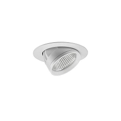 Plafondinbouwarmatuur ARTEMIS MINI rond, direct IP20, wit dimbaar
