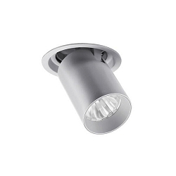 Spot TRAXX MINI rond, draaibaar, roteerbaar, schakelbaar LED IP20, zilver 