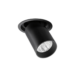 Spot TRAXX MINI rond, draaibaar, roteerbaar, schakelbaar LED IP20, zwart 