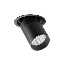 Spot TRAXX MIDI rond, draaibaar, roteerbaar, schakelbaar LED IP20, zwart 