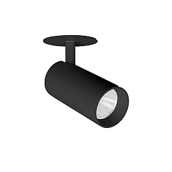 Spot TRAXX MINI rond, draaibaar, roteerbaar, schakelbaar LED IP20, zwart 