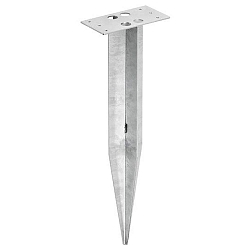 Grondspies STAND LUMINAIRE rond, mechanisch, rvs