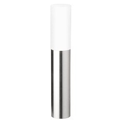 Staande armatuur voor buiten AQUA PAULO 60CM klein, cilindrisch E27 IP44, rvs geborsteld