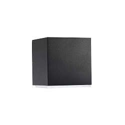 Wandarmatuur voor buitenshuis 12CM up down, hoekig IP54, antraciet 