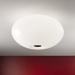 Plafondarmatuur AIH klein E27 IP20, aluminium geborsteld, glanzend, wit dimbaar