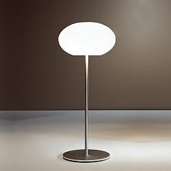 Tafelarmatuur AIH dimbaar G9 IP20, aluminium geborsteld, wit mat dimbaar