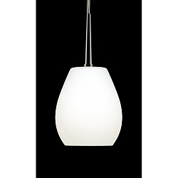 Pendelarmatuur BAGAN 1-vlams, dimbaar E27 IP20, aluminium geborsteld, opaal, wit mat dimbaar