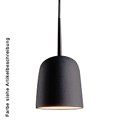 Pendelarmatuur CLAVIO S 1-vlams, klein, dimbaar E27 IP20, antraciet, zwart mat dimbaar
