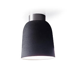 Plafondarmatuur CLAVIO E27 IP20, aluminium, cr�me dimbaar