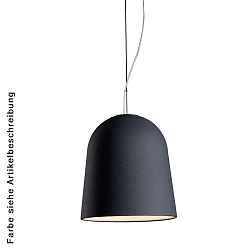 Pendelarmatuur CLAVIO M 1-vlams, groot, dimbaar E27 IP20, aluminium geborsteld, antraciet dimbaar