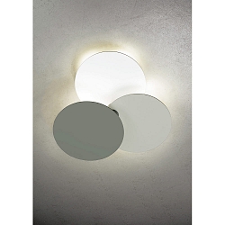 Plafondarmatuur TREVO IP20, donkergrijs, lichtgrijs, wit dimbaar