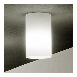 Ceiling luminaire TUBE, E14, IP20, opal white matt