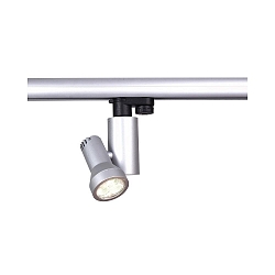 3-phase luminaire Brazo LED, 220-240V AC / 50-60Hz, 9W, matt silver