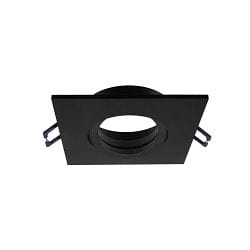 recessed spotlight SAMSOLA MAX square, swivelling IP20, black dimmable