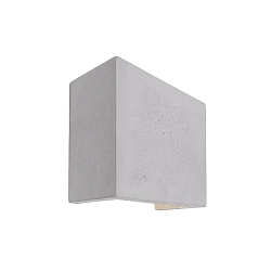LED concrete wall luminaire QUINTA II, 12.5 x 12.5cm, 6W 3000K 250lm