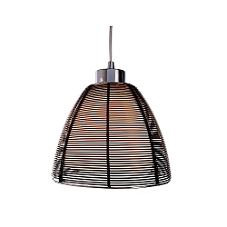 Pendant luminaire Filo Mob, 220-240V AC / 50-60Hz, E27, 60W, metal, black