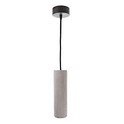Pendant luminaire POLLUX, GU10, concrete, grey