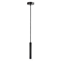 pendant luminaire SLIM 1 flame, UGR < 19, switchable IP20, deep black 