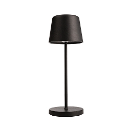 Tafellamp op batterijen CANIS MINI CCT Switch, met Touch-Dimmer, zonder Lader IP65, mat, grafietzwart dimbaar