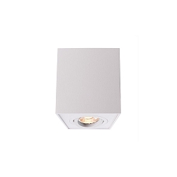 Plafondarmatuur BENGALA SQUARE cubusvorm, instelbaar GU10 IP20, wit dimbaar