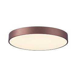 wall and ceiling luminaire MENKAR 40 IP20, coffee brown
