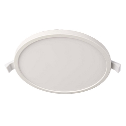 Recessed LED ceiling luminaire ALYA, ROUND, �18cm, IP20, 220-240V AC / 50-60Hz, 12W 2700K 960lm 110�, cRi >90, white