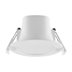 downlight ACRUX PRO 68 rigid, CCT Switch, UGR < 19 IP20/ IP54, glossy, white dimmable