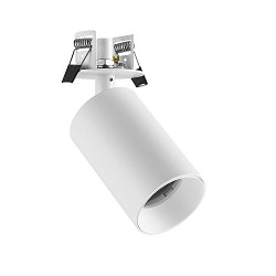 recessed spotlight CAN TILT ROUND SINGLE 1 flame, round, cardanic swivelling GU10 IP20, white