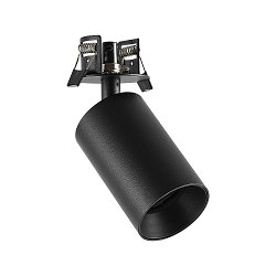 recessed spotlight CAN TILT ROUND SINGLE 1 flame, round, cardanic swivelling GU10 IP20, black