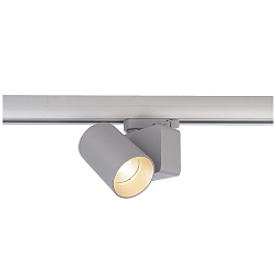 3-fase spot NIHAL MINI incl. 3-fase adapter IP20, zilver dimbaar