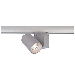 3-fase spot NIHAL MINI incl. 3-fase adapter IP20, zilver dimbaar