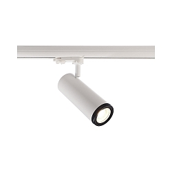 LED 3-phase spot PLEIONE fOCUS I, 14W 4000K 1150lm 25-60�, white