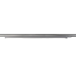 3-fase armatuur LINEAR 100 II stijf, spanningsconstante, met adapter IP20, mat, melkachtig, zilver 
