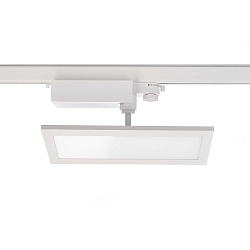 3-fase spot PANEL TRACK LIGHT IP20, melkachtig, verkeerswit