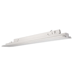 3-fase armatuur LINEAR PRO FOLD stijf, schakelbaar, multipower IP20, wit 