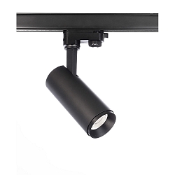 3-fase spot LUCEA TILT DTW draaibaar, Dim-To-Warm IP20, gitzwart dimbaar