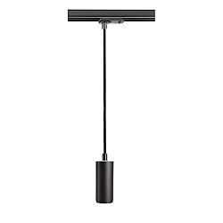1-fase pendelarmatuur LUCEA DTW Dim-To-Warm IP20, gitzwart dimbaar